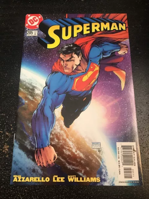 Superman#205 Incredible Condition 9.4(2004) Micheal Turner Cover !!