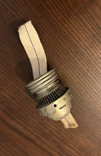 Mèche En Coton Pour Lampe à Pétrole/Huile - Longueur 1 M, Largeur 1,2 Cm - Sans Fumée, Combustion Longue