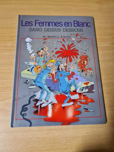 BD : les femmes en blanc - sang dessus dessous 11 - Bercovici Cauvin