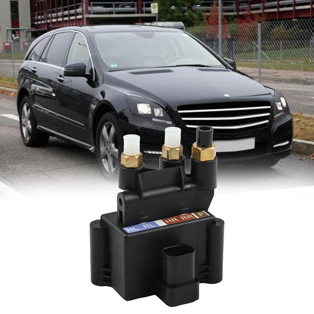 Bloc Solénoïde De Suspension Pneumatique Pour Mercedes W164 W166 W221 | Compatible GL ML S-Class | Pièce 2123200358 2513200058