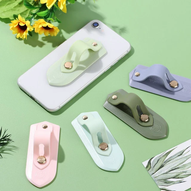 Porte - anneaux Poignée de téléphone Support de sangle Téléphone en silicone