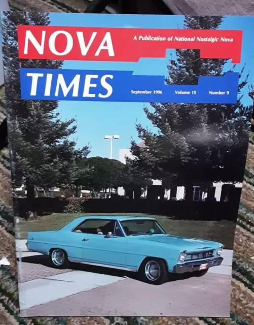 NOVA Times September 1996 Chevy Magazine Chevolet