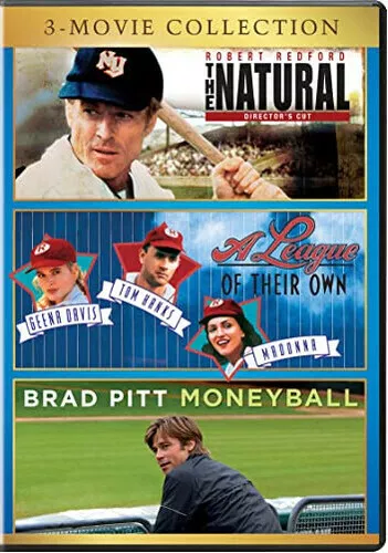 The League of Their Own, a (1992) / Moneyball (2011) / Natural - Set DVDs