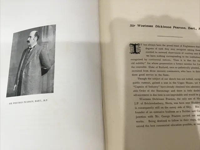 ESSEX Leaders c1905 Print - Sir Weetman Dickinson Pearson - Paddockhurst