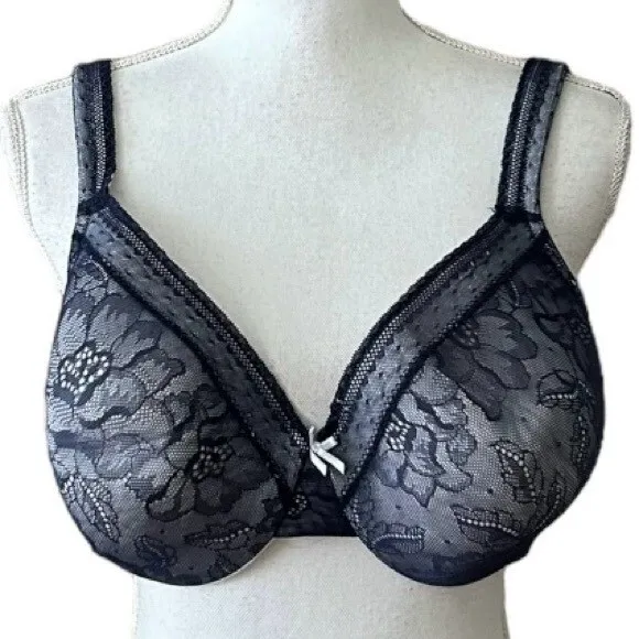 LANE BRYANT CACIQUE Lightly Lined Quarter Cup Bra Size 46D Pre-owned  Underwire $21.99 - PicClick