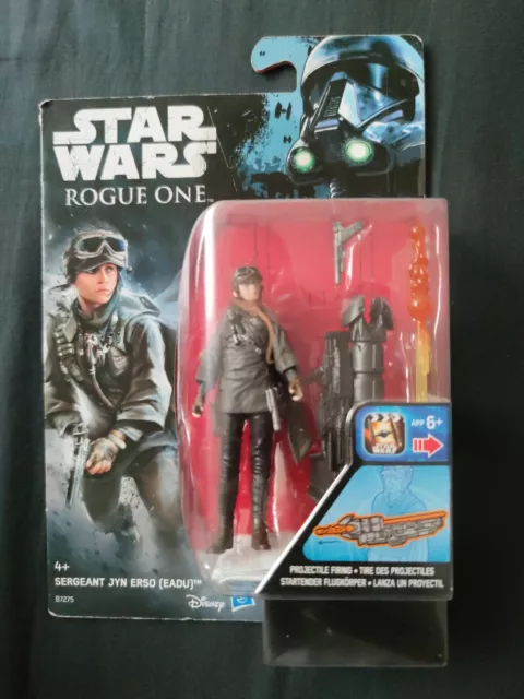 Figurine STAR WARS Rogue One Jyn Erso EADU NEUF SOUS BLISTER HASBRO DISNEY