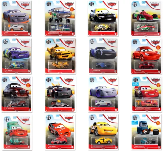 CARS 1:55 Die-cast Disney Pixar Mattel 1:55 Neuf Voiture Metall vehicule new toy