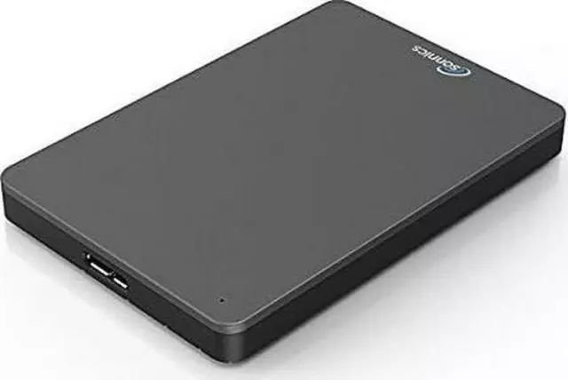 Sonnics 320GB Dark Grey External Portable Hard drive USB 3.0 super fast transfer