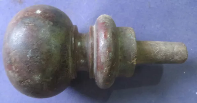 Vintage Home Use Architectural Salvage Wood Knob Big Size Furniture Part Rarts