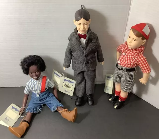 NEW EFFANBEE DOLL 1989 VINTAGE 3 dolls  Little Rascals Alfalfa Spanky Buckwheat