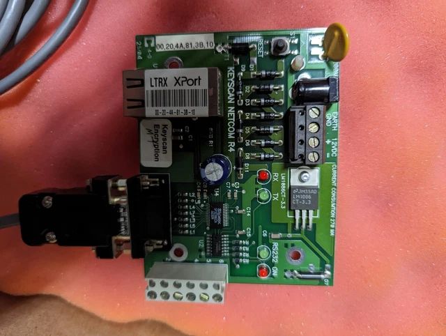 Keyscan Netcom R4 Security Card Badge Access Control Panel Board