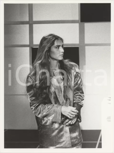 1985 ca ITALIA - MUSICA Romina POWER Ritratto della cantante - Foto 18x24 cm