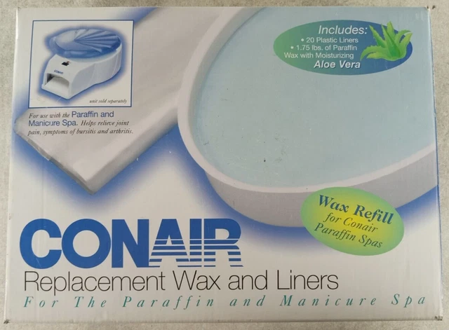 Cera y revestimientos de repuesto Conair para el spa de parafina y manicura