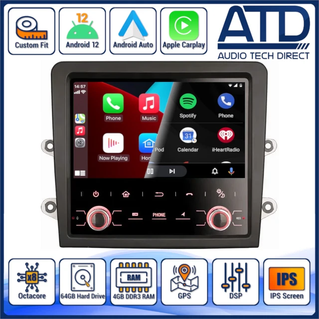 Eonon UX7 2DIN Android 14 Car Stereo – 7" IPS Touchscreen, Sat Nav, CarPlay, Bluetooth, WiFi, 3+32GB