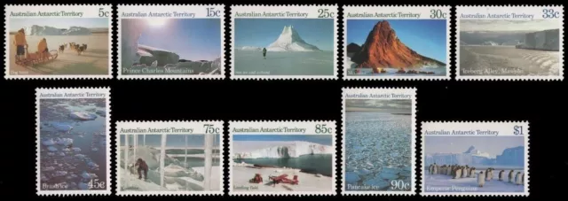 AAT / Austral. Antarktis 1984 - Mi-Nr. 63-72 ** - MNH - Natur-Landschaften