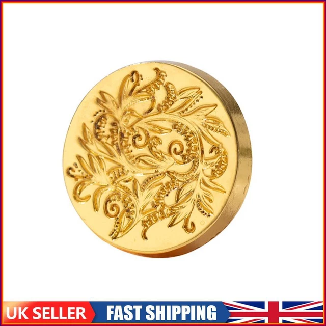 Special-shaped Fire Paint Head Retro 3D Relief Stamps Head for Wedding Card (G)