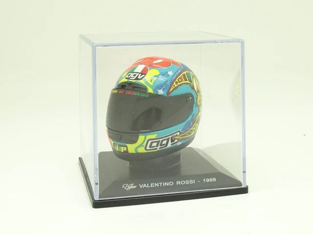 Tous les casques de Valentino Rossi