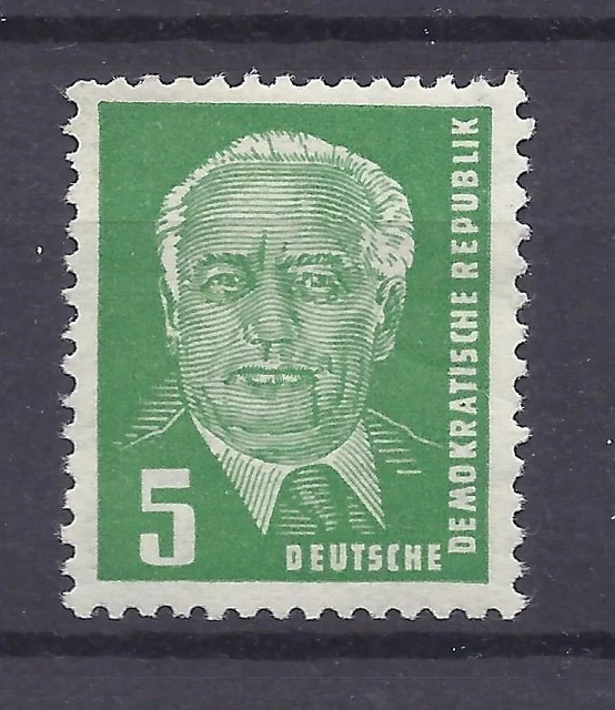DDR, Pieck II. MiNr. 322 zb XII, postfrisch ** geprüft