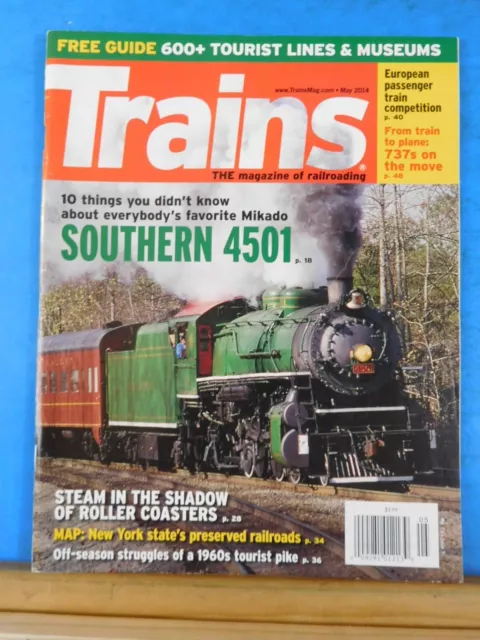Trains Magazine 2014 May Southern 4501 European passenger train competition