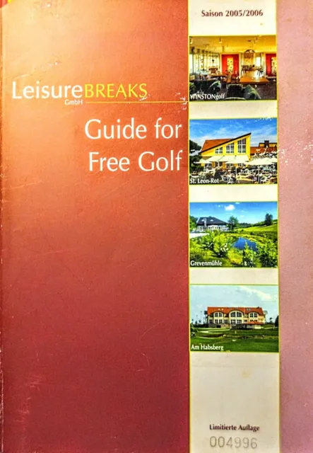 Guide for Free Golf /Saison 2005-2006