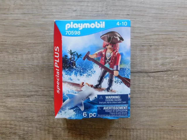 Playmobil - Special Plus, Pirat mit Floß und Hammerhai, 70598 - NEU & OVP!