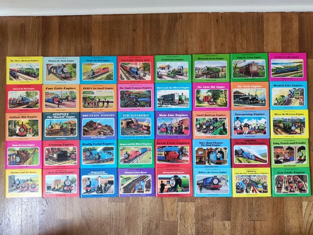 THOMAS THE TANK Engine, The Railway Series Books No. 1 to 40 £133.31 ...