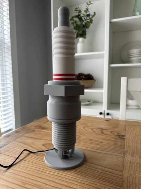 Spark Plug Themed Lamp “Color Changing” With Remote