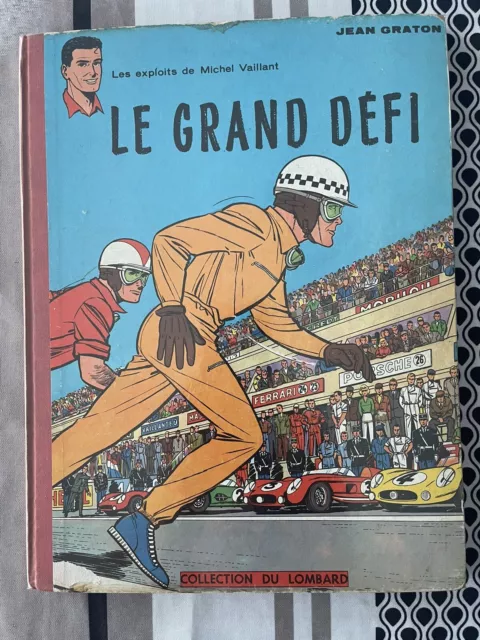Michel VAILLANT T1 « Le Grand Défi » EO 1e 1962 Tbe Dargaud Rare Graton