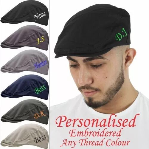 Personalised flat caps sales uk