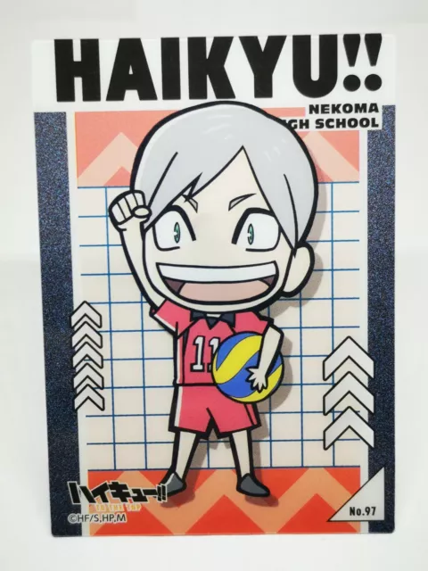 Haikyuu TO THE TOP Stickers - Daishou Suguru, Hoshiumi Kourai & Akagi  Michinari