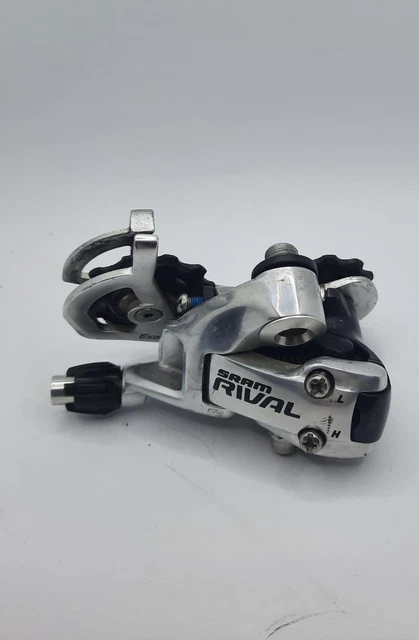 SRAM Rival Schaltwerk 10-Fach Short Cage silber 2x10 speed