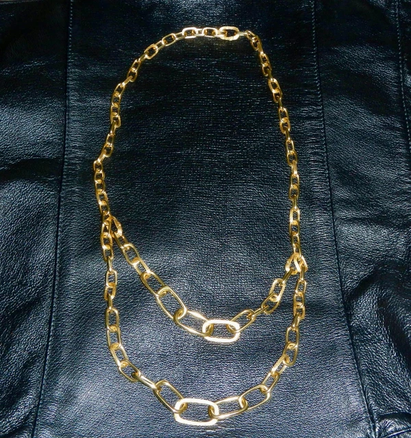Marco Bicego Murano 18K Gold Link Convertible Chain Necklace & Bracelet Marco Bicego Murano 18K Gold Link Convertible Chain Necklace & Bracelet