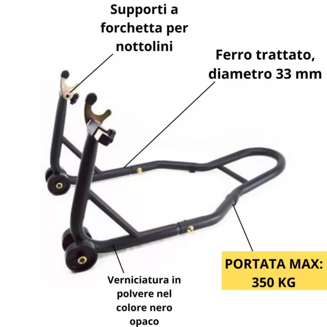 Cavalletto Moto Universale: Solleva la Tua Moto in Sicurezza!