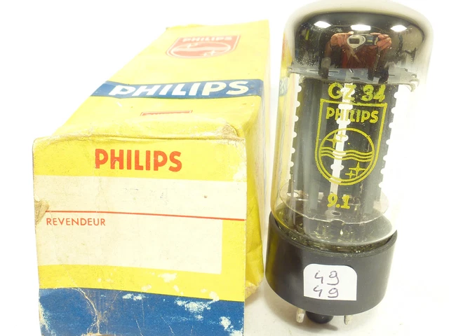 Tube Vintage ECC84 (6CW7) Mullard Blackburn - NOS NIB Testé - 1 Pièce Neuve
