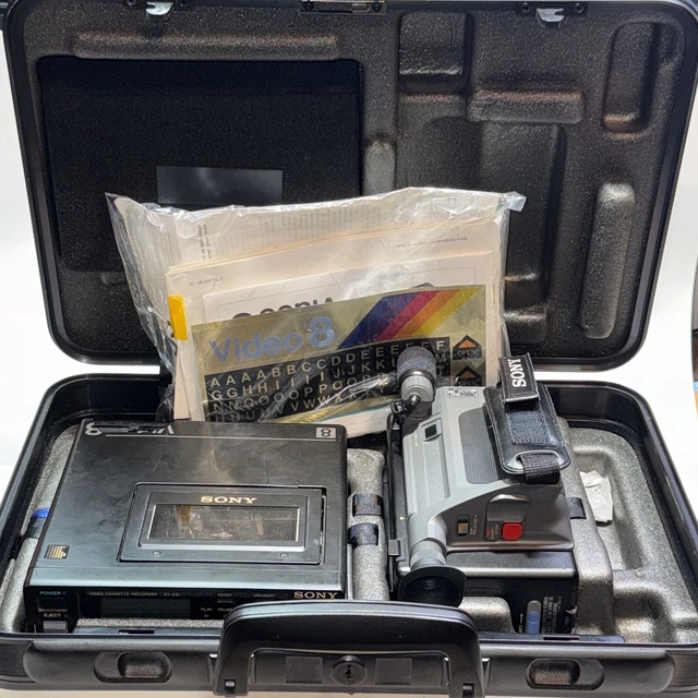 ENREGISTREUR DE CASSETTE SONY WALKMAN PROFESSIONNEL WM-D6C noir très