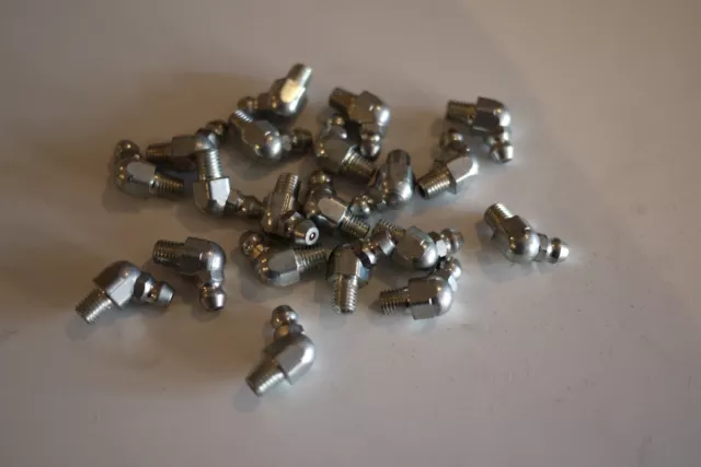 20  /  Alemite Grease Fitting Zerk 1/4" - 28 thread 65 degree Alemite # 500175