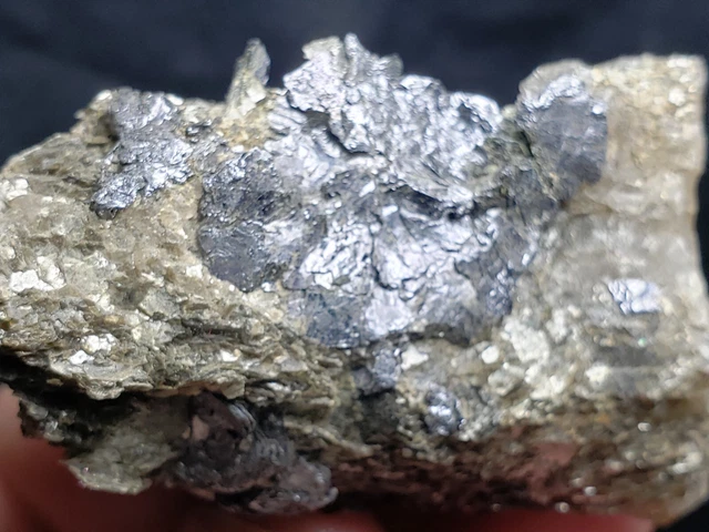 Molybdenite Specimen from Moly Hill, QC. (51.9 Grams) Molybdenite Specimen from Moly Hill, QC. (51.9 Grams)