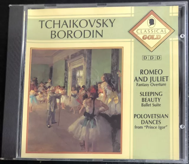 Tchaikovsky Borodin - Romeo and Juliet, Sleeping Beauty Polov. Dances - CD gebr.