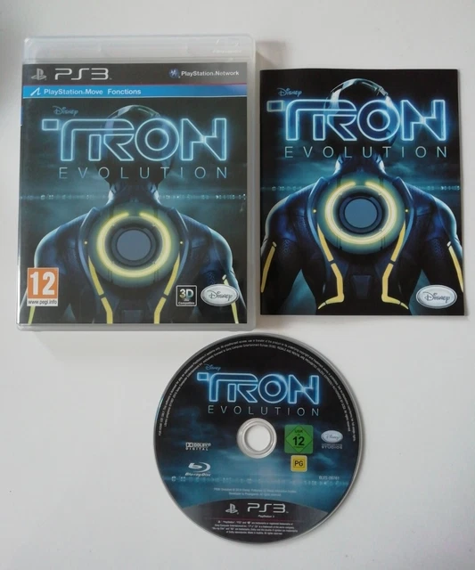 Jeu PS3 Disney Tron Evolution Complet FR TBE