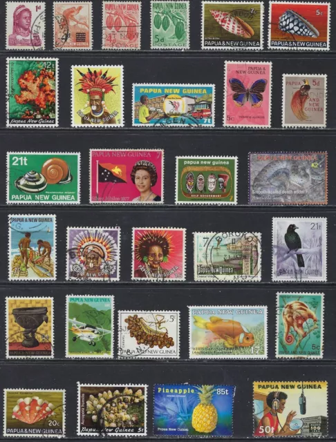 Papua & New Guinea - Very Nice Collection of Stamps..........23N......R-713