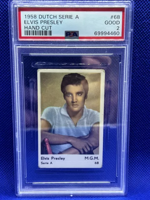 1958 Dutch Serie A Elvis Presley PSA 2