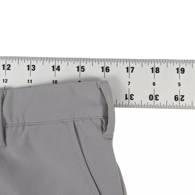 Adidas Ultimate 365 Golf Shorts Men Size 32 Gray Flat Front Bermuda Chino Casual 3