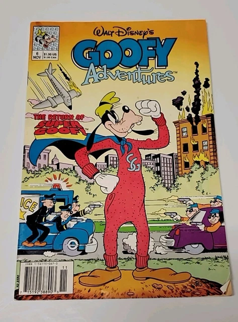 VTG Nov 6 1999 Disneys GOOFY ADVENTURES Comic Book EvezBeadz 1561150673 ISSUE 6
