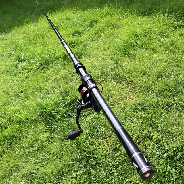11 FT 8" or 9 ft 8" Telescopic Fishing Rod, Reel & Line | 7000/6000 Reel  19.99 - PicClick UK