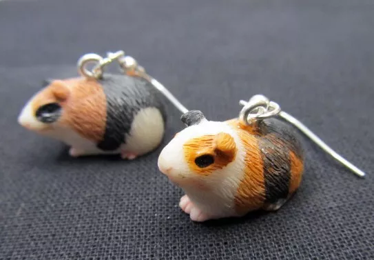 Meerschweinchen Ohrringe Meerschwein Miniblings Hänger Meersau Haustier