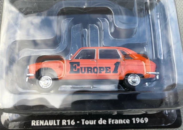 Modèle Norev Renault 18 Europe 1 Tour De France 1979 - Échelle 1:43 - Occasion - Boîte A15