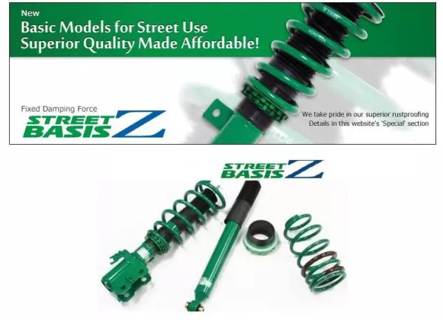 Tein Street Basis Z Coilovers to fit Subaru Forester 02-07 inc turbo STi models