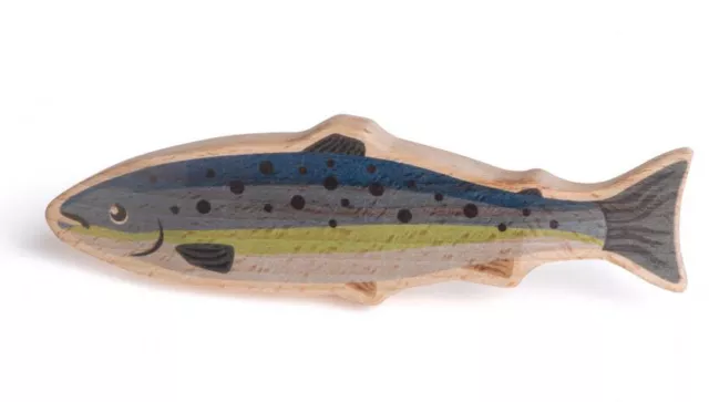 Erzi Lachs Fisch (aus Holz) für Kaufladen 16004 * Neu