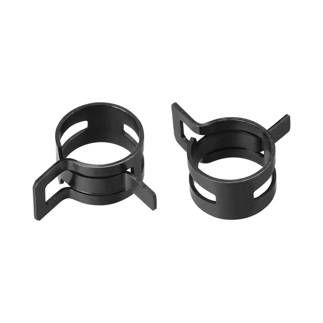 Nastro acciaio morsetto 17mm tubo molla nero morsetto acciaio manganese 10pz