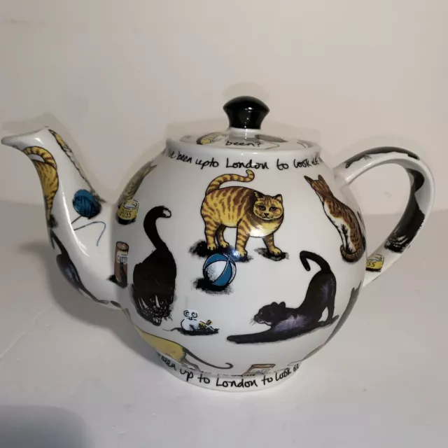 Paul Cardew Ceramic Collector’s  Teapot Kit Tea Pussy Cat  No 39 Ltd